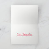 クリスメリームカ・ジュダオ・クリスチャン・グリーティング・カード シーズンカード (内部)