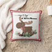 クリスメリームース クッション (ブランケット)