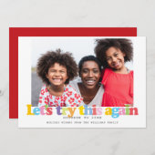 クリスモダンマスレッツ再撮影 シーズンカード (正面/裏面)