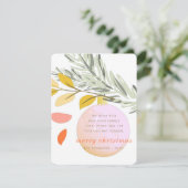 クリスモダンマス冬雪オーナメントオンパイン シーズンカード (スタンド正面)