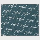 クリスモダンマス・グリーン ラッピングペーパー (フラット)