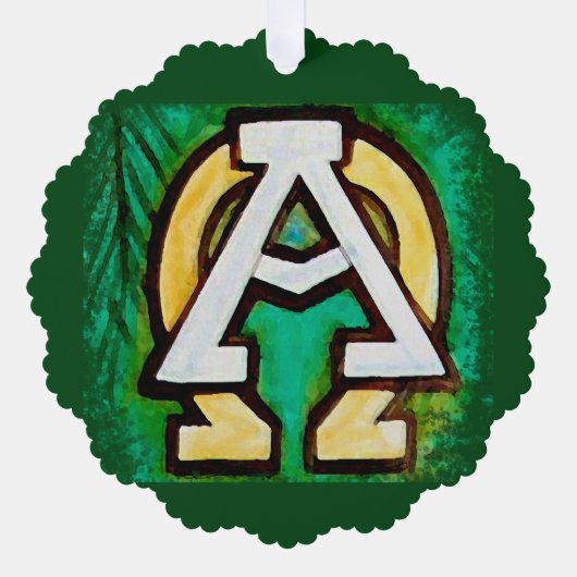 クリスモン1 オーナメントカード (正面)