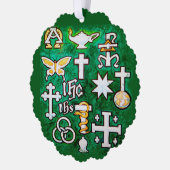 クリスモン オーナメントカード (左)