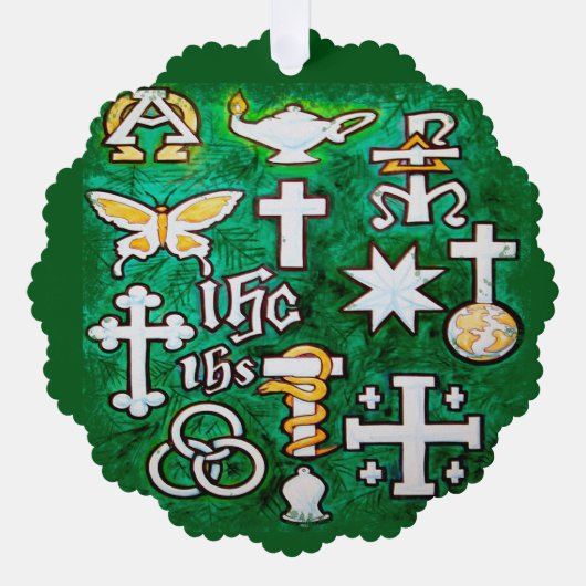 クリスモン オーナメントカード (正面)