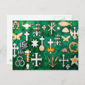 クリスモン ポストカード (正面/裏面)