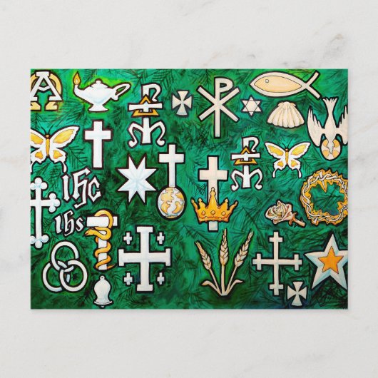 クリスモン ポストカード (正面)