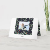 クリスユニークマ結婚したスと明るい台本の写真 カード (裏面)