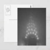 クリスラーが霧の中を歩く ポストカード (正面/裏面)