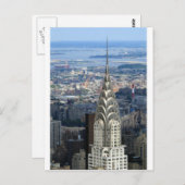 クリスラー建物のように輝く ポストカード (正面/裏面)