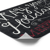 クリス予測できなマメリースと明るい ポスター (角)