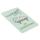 クリス保スマスカーマグネットのキリスト マグネット (右側)