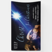 クリス保トのキリストモダン者 横断幕 (縦)