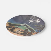 クリス保マス紙プレート ペーパープレート (アングル)