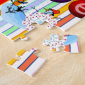 クリス信じスパズル雪だるま ジグソーパズル (側面)