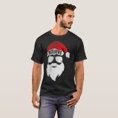 クリス信じスマタクラウスパジャマスファミリーレウニ Tシャツ (正面フル)
