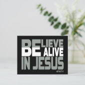 クリス信じチャンのイエスに生きておれ ポストカード (スタンド正面)