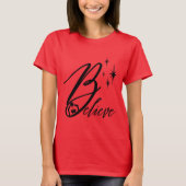 クリス信じマス・イエス・マンガーの奇跡で Tシャツ (正面)