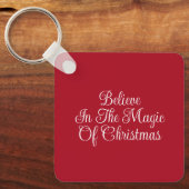 クリス信じマス・キーチェーンの魔法で キーホルダー (正面)