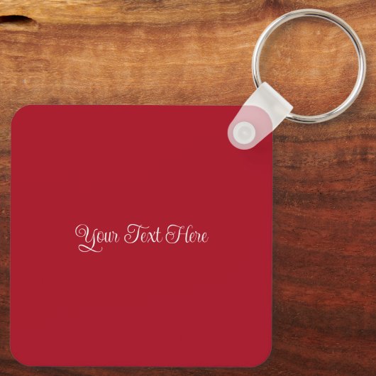 クリス信じマス・キーチェーンの魔法で キーホルダー (裏面)