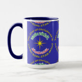 クリス実在マスの星 マグカップ (左)