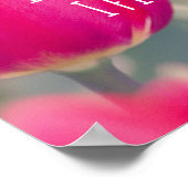 クリス感動的チャン引用文神の平和 ポスター (角)