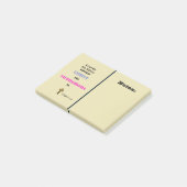 クリス感動的チャン聖なる書物、 経典引用文タイポグラフィ ポストイット (アングル)