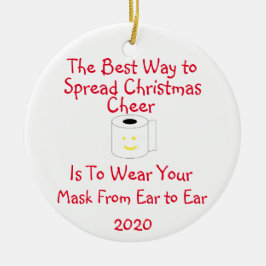 クリス最高のマス·応援 セラミックオーナメント