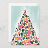 クリス疑問に思マスツリーカード シーズンカード (正面/裏面)