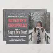 クリス素朴マスカード赤 シーズンカード (正面/裏面)