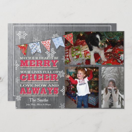 クリス素朴マスバンティングの写真カード シーズンカード (正面/裏面)