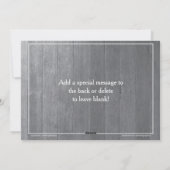 クリス素朴マスバンティングの写真カード シーズンカード (裏面)