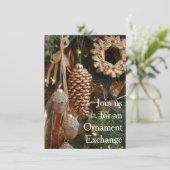 クリス素朴マスホリデーオーナメント交換パーティー 招待状 (スタンド正面)