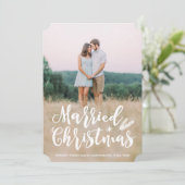 クリス素朴結婚したスフルフォトパインパターン シーズンカード (スタンド正面)