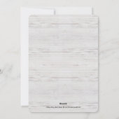 クリス結婚したマスニューリウェズホリデーフォトカード シーズンカード (裏面)