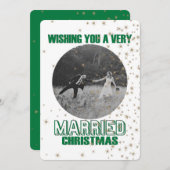 クリス結婚したマス発表 招待状 (正面/裏面)