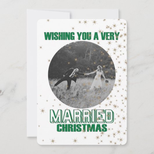 クリス結婚したマス発表 招待状 (正面)