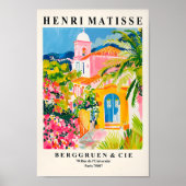 クリス絵を描ティインスパイアーのChurch's By Henri Matisse ポスター (正面)