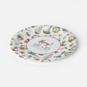 クリス航海のスパーソナライズされたビーチパーティーアホイ ペーパープレート (アングル)