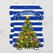 クリス航海のマスツリーカスタム 招待状 (正面/裏面)