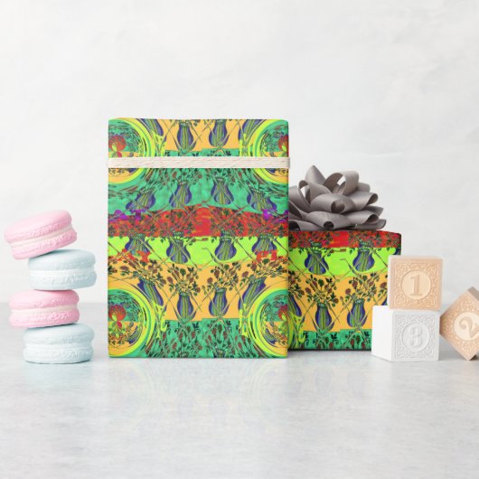 クリス食べスラヴハクナマタタカラー.png ラッピングペーパー (ベビーシャワー)