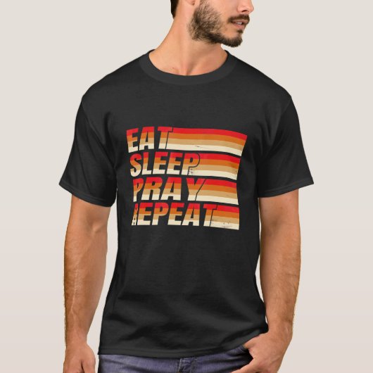 クリス食べチャンの愛の繰り返しについて Tシャツ (正面)
