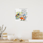 クリス・クリスティーキツネおもしろいポスター ポスター (キッチン)