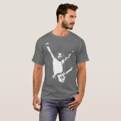 クリス・コーネル 有名な歌手 楽しい Tシャツ (正面フル)