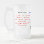 クリス フロストグラスビールジョッキ (左)