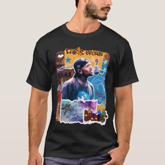 クリス・ブラウン Tシャツ (正面)