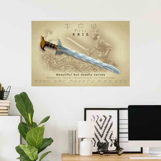 クリス ポスター (ホームオフィス)