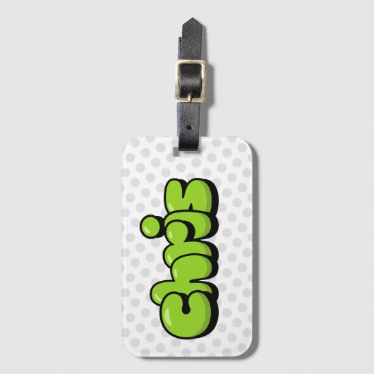 クリス ラゲッジタグ (正面縦)