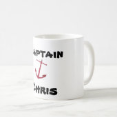 クリス、大尉 コーヒーマグカップ (正面右)