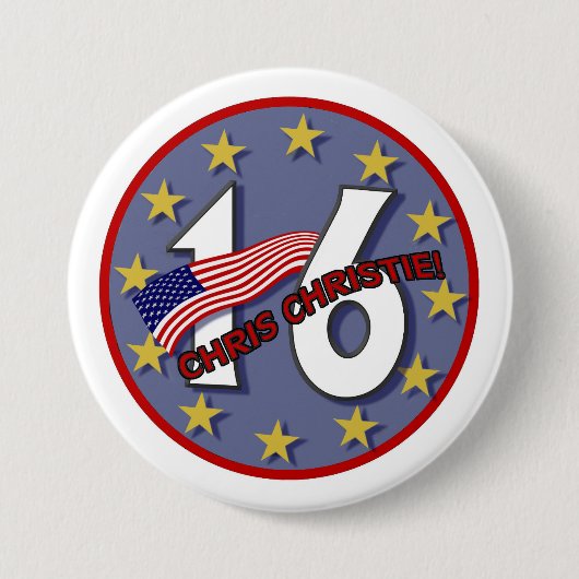 クリスChristie 「16 缶バッジ (正面)