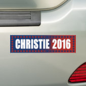 クリスChristie 2016のバンパーステッカー バンパーステッカー (車上)